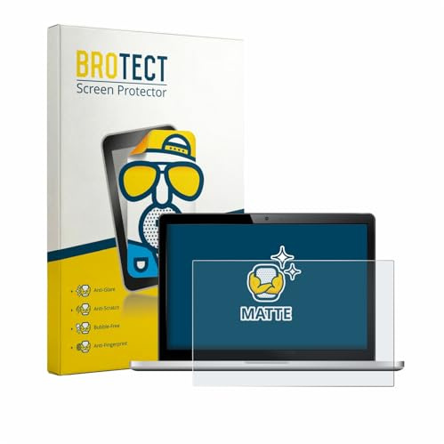 BROTECT 15.3 Entspiegelungs-Schutzfolie für Notebooks mit 15,3 Zoll (38.9 cm) [329 mm x 205.6 mm, 16:10]-Folie Matt, Anti-Fingerprint