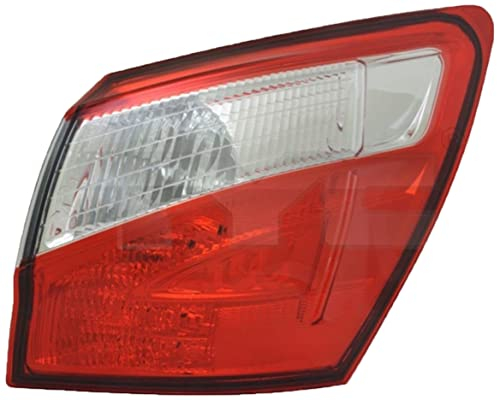 TYC 11-12351-06-2 Heckleuchte Rücklicht, Rückleuchte, Rot