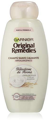 Garnier Original Remedies Delicatesse von Avena Shampoo empfindliche Kopfhaut, 600 ml