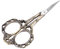 ASHATA Vintage antike Schere, Edelstahl Antike Nähschere Schere Old Bronze Europäischen Schneider,Retro Klassischen Vintage Handwerk Nähen Schneider Kreuzstich Schere 3 Farben