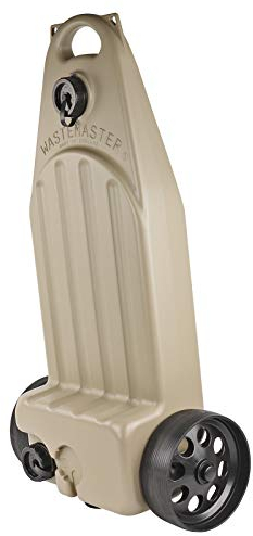 AQUA WM Wastemaster Abwassertank 38Ltr beige rollbar