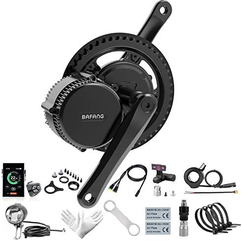 Bafang BBS01B 36V 250W / 350W Kit di conversione Bici elettrica di conversione Bicicletta elettrica o Kit con Batteria E-Bike e Caricabatterie