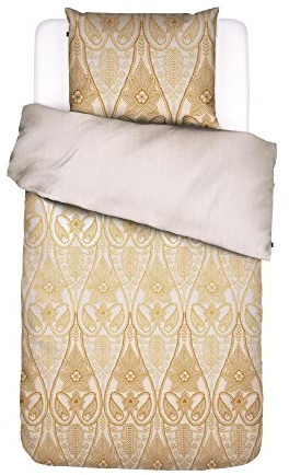 ESSENZA Bettwäsche Dolley Vanilla 1 Bettbezug 155 x 220 cm + 1 Kissenbezug 80 x 80 cm