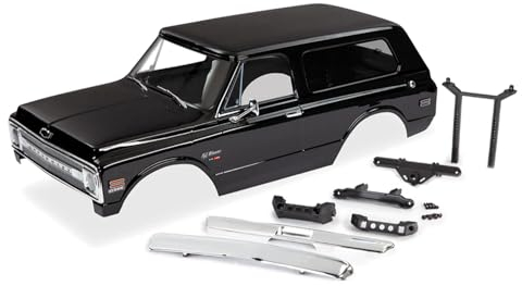 Traxxas 9112X Karosserie, Chevrolet Blazer (1969), komplett (schwarz)