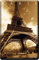 Magnet Eiffelturm Paris Sepia 45 x 70 mm.