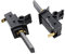 Marel Shop® - Kit 2 Pezzi Carboncini con Viti Spazzole per Motore Lavatrice compatibile con Ariston Indesit