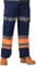 AYKRM Hi Vis Trousers high Visibility Cargo Workwear Pants Reflective Tape work Trousers (Orange&Navy, 36W/32L)