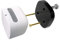 Smart Air Quality Monitor Wall Mount Bracket Hidden Holder For Amazon (Black)