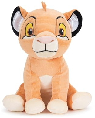 Simba 6315870406X06 - Disney 100 Jahre, Platinum König der Löwen Plüschtier, 25cm, Jubiläumsartikel, ab den ersten Lebensmonaten