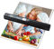 iSCAN Scanner portable 900 DPI A4 Scanner de documents portable pour affaires, photo, photo, reçus, livres, sélection de format JPG/PDF, avec carte SD 16 Go