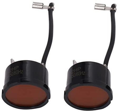 GROCKSTR Lot de 2 compresseurs de protection thermique contre les surcharges pour réfrigérateur 1/2HP 375 W