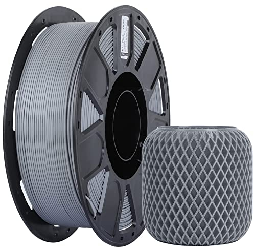 Creality Ender PLA Filament für 3D-Drucker, 1,75mm 3D Druck Filament, 1kg Spule, Ohne Verstopfung und Verformung, Maßgenauigkeit +/- 0,02mm, passend für die meisten FDM 3D Drucker, Grau