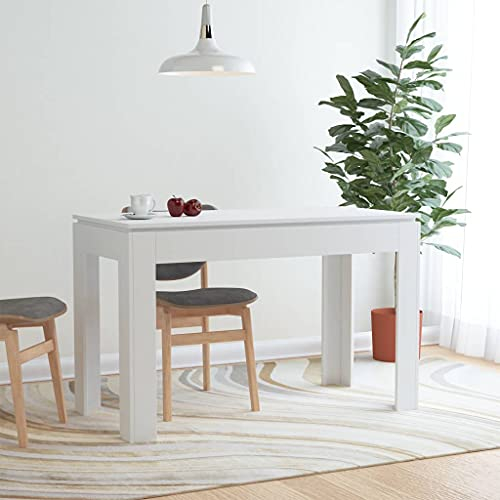 GuyAna Esstisch Weiß 120x60x76 cm Holzwerkstoff Esstisch Ausziehbar Holz KüChensofa