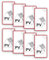 GOSHIES Adesivo per impianto fotovoltaico/batteria, Pellicola autoadesiva, 10 x 20 cm, 8 pezzi, Black, Resistente alle intemperie, Permanent