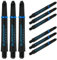 Harrows Dartpfeile 3 Sets Carbon ST Dartschäfte – insgesamt 9 Dartschäfte – erhältlich in 3 Größen – robuster Carbon-Verbundstoff – Midi Aqua