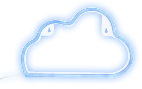 colourliving LED Dekoleuchte Wandleuchte Cloud Kinderzimmerlampe Wolke Wandlampe mit Schalter Nachtlicht Dekolampe