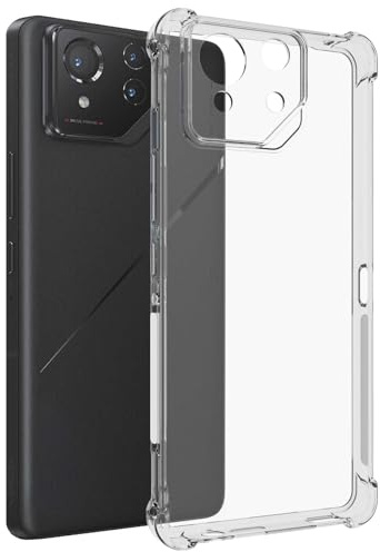 mtb more energy® Case Soft Armor kompatibel mit Asus ROG Phone 8 - verstärkte Ecken - Kameraschutz - 1,5mm TPU - Schutz-Hülle Cover Handyhülle