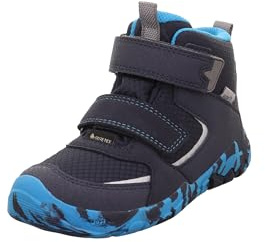 Superfit Jungen Trace leicht gefütterte Gore-Tex Sneaker, BLAU/TÜRKIS 8000