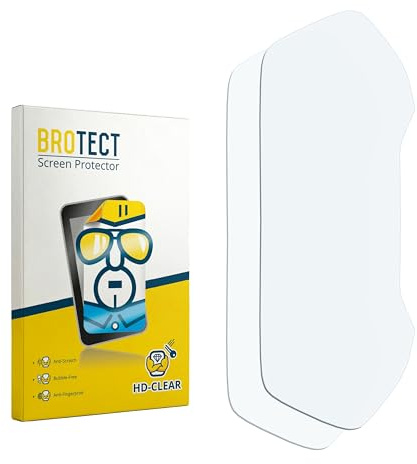 BROTECT Schutzfolie für Audi Q3 Sportback 2023 | 2 Stück Transparenter Displayschutz Made in Germany Klare Displayschutz-Folie Clear Einfache Montage Case-Friendly