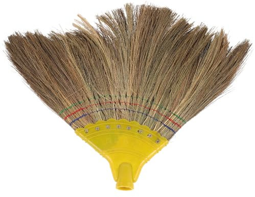 Healeved Household Broom Replacement for Kitchen Cleaning Lightweight Sweeper Part for Home and Corner Dust Removal Easy Storage and Use