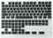 Pnuokn Keycaps Set WOB Double Shot CherryProfile Personalized Keycap Set for 120 Keys Mechanical Keyboard Oil-Resistant