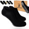 Easesports Damen & Herren Yoga Socken 2er Pack, Antirutschsocken, EU 35-46, Pilates, Fitness (2 Paare | Schwarz, Schwarz (Weiß), EU Schuhgrößensystem, Erwachsene, Numerisch (von/bis), M, 35, 38)