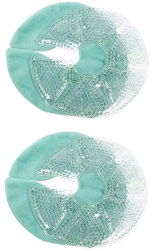 HiyyFloy 1 Paar Heiße, Kalte Still-Gel-Pads, Wiederverwendbare Brust-kühl-Gel-Pads, Brust-Therapie-Brust-Pads Zur Schmerzlinderung in Der Krankenpflege