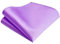 Générique Pochette costume homme satin mauve clair – Mouchoir de poche pour mariage, cérémonie, soirée, cocktail – Accessoire costume 21 x 21 cm