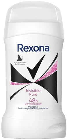 6er Pack - Rexona Deodorant Stick - Invisible Pure - 50 ml