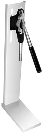 Wine Bottle Floor Corker - Manual Pressure Cork Machine with 2 POM Covers for 0.79-0.87inch Corks, Professional Corking Tool for Wineries, Bars, Restaurants & Hotels