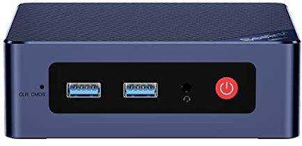 Beelink Mini PC 12th Alder Lake N95 processore (Turbo 3,4 GHz), mini computer 8GB RAM DDR4 3200 MHz SSD 256 GB, compatibile due schermi 4K indipendenti, Wi-Fi 5/BT 4.2/ Ethernet 2.5G