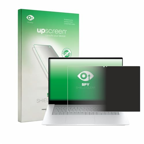 upscreen Anti-Spy Blickschutzfolie für HP OmniBook X 17-de0776ngx Made in Germany, Privacy Screen Displayschutz-Folie [Sichtschutz, Blaulichtfilter]