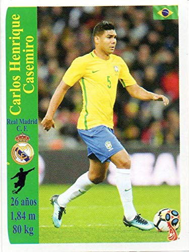 World Cup Russia 2018 Sticker Peru Carlos Henrique Casemiro
