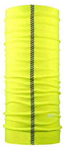 P.A.C. Reflector Multifunktionstuch - Outdoortuch, Halstuch mit Reflektor, Schlauchtuch, Schal, Kopftuch, Stirnband, verschiedenste Designs, Unisex, 10 Tragevarianten