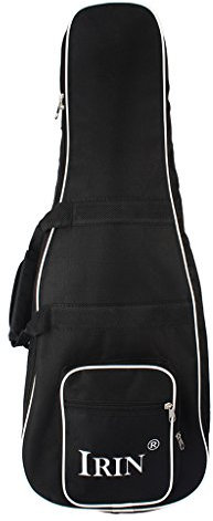 HomeDecTime Thicken Mandolin Gig Bag - avec Pochette Zippée, Sangles de Sac à Dos et Poignée de Transport