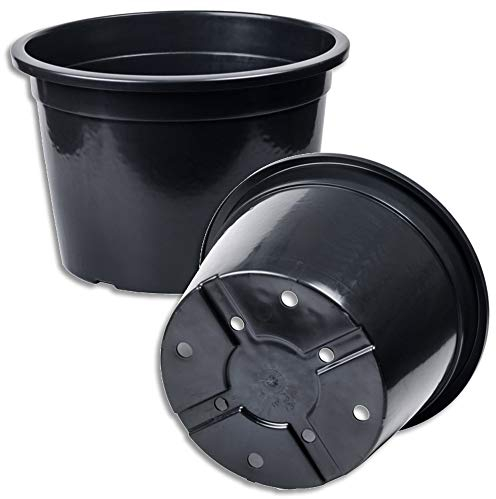 Wohnkult Pflanztöpfe Blumentöpfe Blumenkübel rund und eckig große Auswahl (Rund 60 Liter)