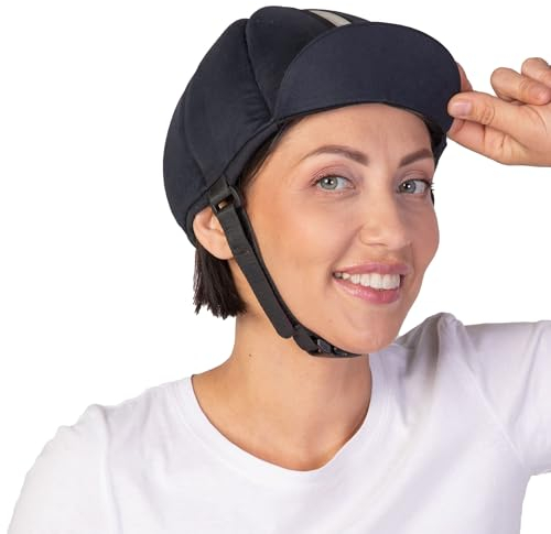 Ribcap Hardy Medizinischer Schutzhelm – Sicherer und Stilvoller Kopfschutz für Sturzgefährdete | Marineblau | Klein 53-55 cm | Ideal für Epilepsie, Erwachsene, Senioren und alle Aktivitäten