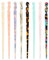 FRCOLOR 8Pcs Acetate Hair Sticks Vintage Tortoise Shell Hairpin Chopsticks Retro Long Chinese Hairpin for Women Girls Bun Hairstyles