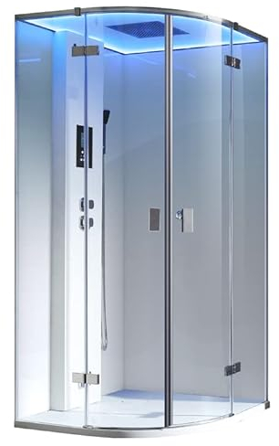 AWT AQART WATER TECHNOLOGY Dampfdusche LD209F15 weiß/100x100