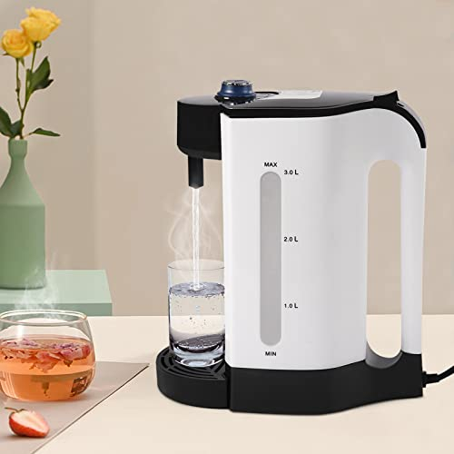JHLP 3L Instant Hot Water Dispenser 2000W - Efficient Coffee Kettle Machine Heater with 4th Gear Temperature Regulation - Fast Boiling, Easy to Use - Perfect for Home and Office Use