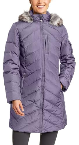 Eddie Bauer Women's Crystal Ridge Down Parka, Dusty Lilac, X-Large
