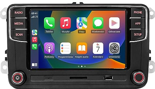 SCUMAXCON Coche Radio Autoradio RCD360S RCD330 Carplay Radio USB Bluetooth para Golf MK5 6 Passat Caddy Polo Tiguan Jetta