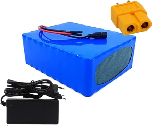 24V 25.2V 29.4V Li-Ion Batterie 8AH 10AH 12AH 15AH 20AH Hochleistungsakku High Power Batterie BMS-Schutzplatine Für 200W 300W 400W 500W Motor [Energie Der Klasse A] 25.2V 12AH,XT60