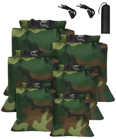MOXTOYU Dry Bags Waterproof Set 6 Pack, Lightweight Large Capacity Dry Bags Waterproof Set in 8L 5L 3.5L 3L 2.5L 1.5L Organizer Storage Bags for Camping Outdoor Hiking Fishing Cycling