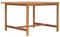 ULUYYUC Bartisch Tisch Beistelltisch Hölzern Esstisch Gartentisch GartenGartentisch 150x150x75 cm Teakholz Massivgeeignet für Balkone, Terrassen und Laubengänge