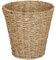 Seagrass Basket Bedroom Bin Natural Woven Wicker Rattan Waste Paper Bin for Bedroom, Office or Bathroom - Home Storage Waste Paper Basket Waste Bin Traditional Boho Home Decor