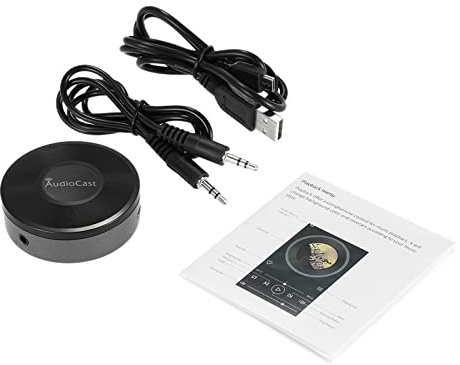 SHUAIGUO M5 AudioCast HIFI Music Receiver Airplay DLNA IOS & Android Airmusic 2.4G WIFI Audio Speaker for Spotify Wireless Sound Streamer