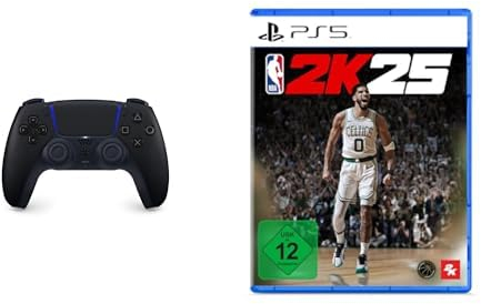Playstation DualSense Wireless-Controller Midnight Black + NBA 2K25