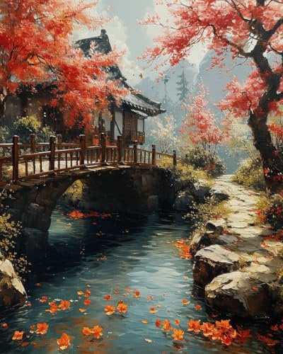 Metal Tin Sign Funny Wall Metal Sign Retro Bathroom Decor Poster For Bar Pub Kitchen Bathroom 20X30Cm Serenity Of The Japanese Garden