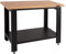 TRUTZHOLM Massive Werkbank Werktisch Profiline XXL freistehend 110 x 69 cm 600 kg Traglast modular robust Stahl Holz Werkstatttisch für professionelles Arbeiten in Werkstatt oder Garage